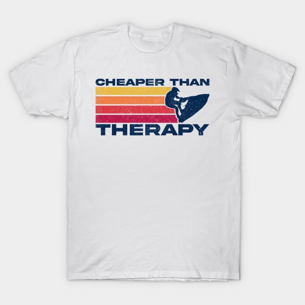 Therapy for Jet Ski Lover V2 T-Shirt by Sachpica